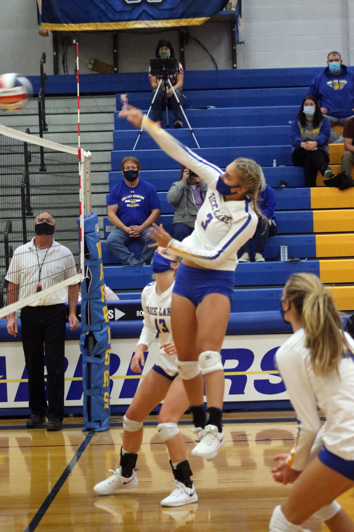 Rice Lake volleyball vs. Hudson 10-5-20